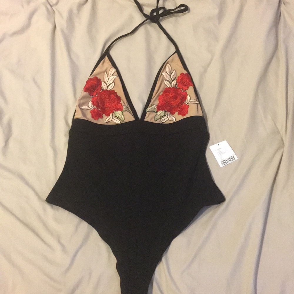Halter body suit from urban outfitters!!